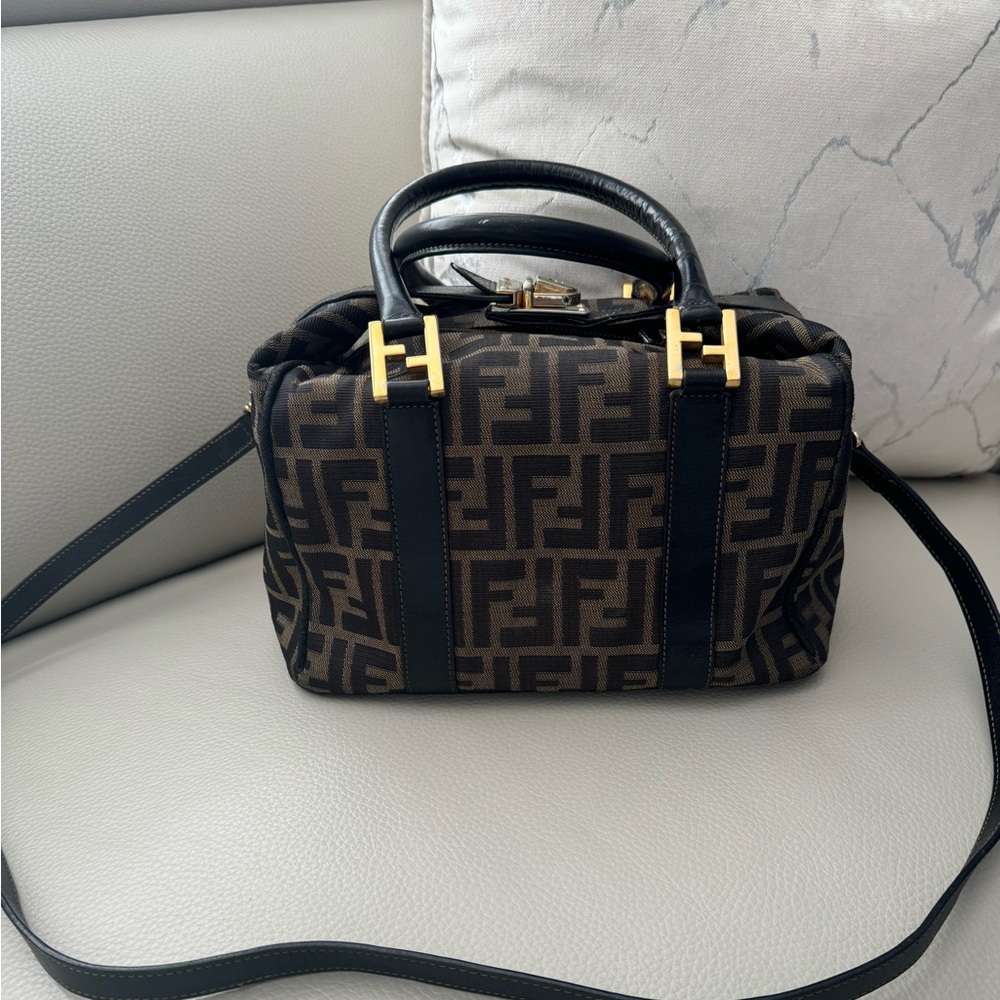 Fendi vintage Boston two way Zucca..